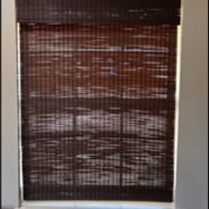 NEW cordless woven wood shade for 3’ x 4’ window